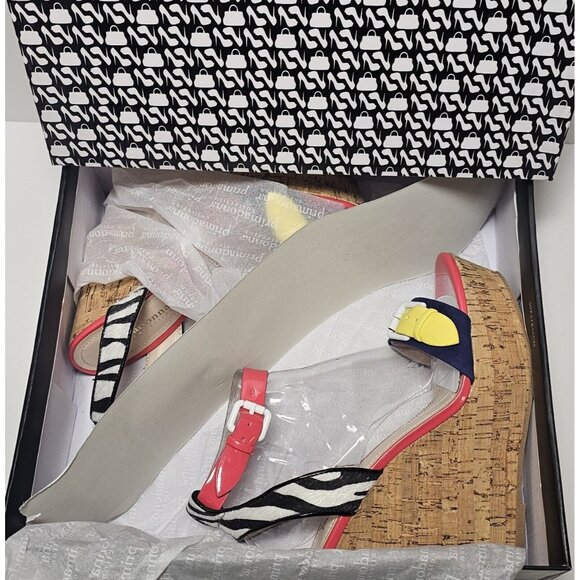 PRIMADONNA COLLECTION Women Euro Size Zebra 4.5 INCH HEEL New Corallo 09830 - Picture 11 of 12